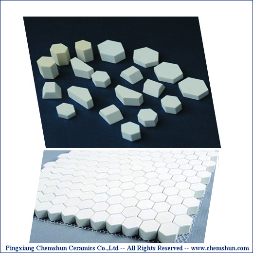 hex ceramic tile mat