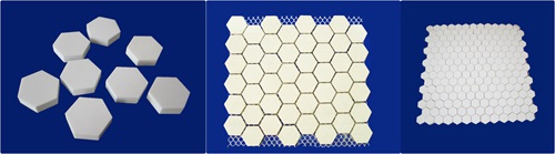 alumina hexagonal tile