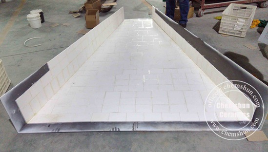 alumin ceramic tile liner