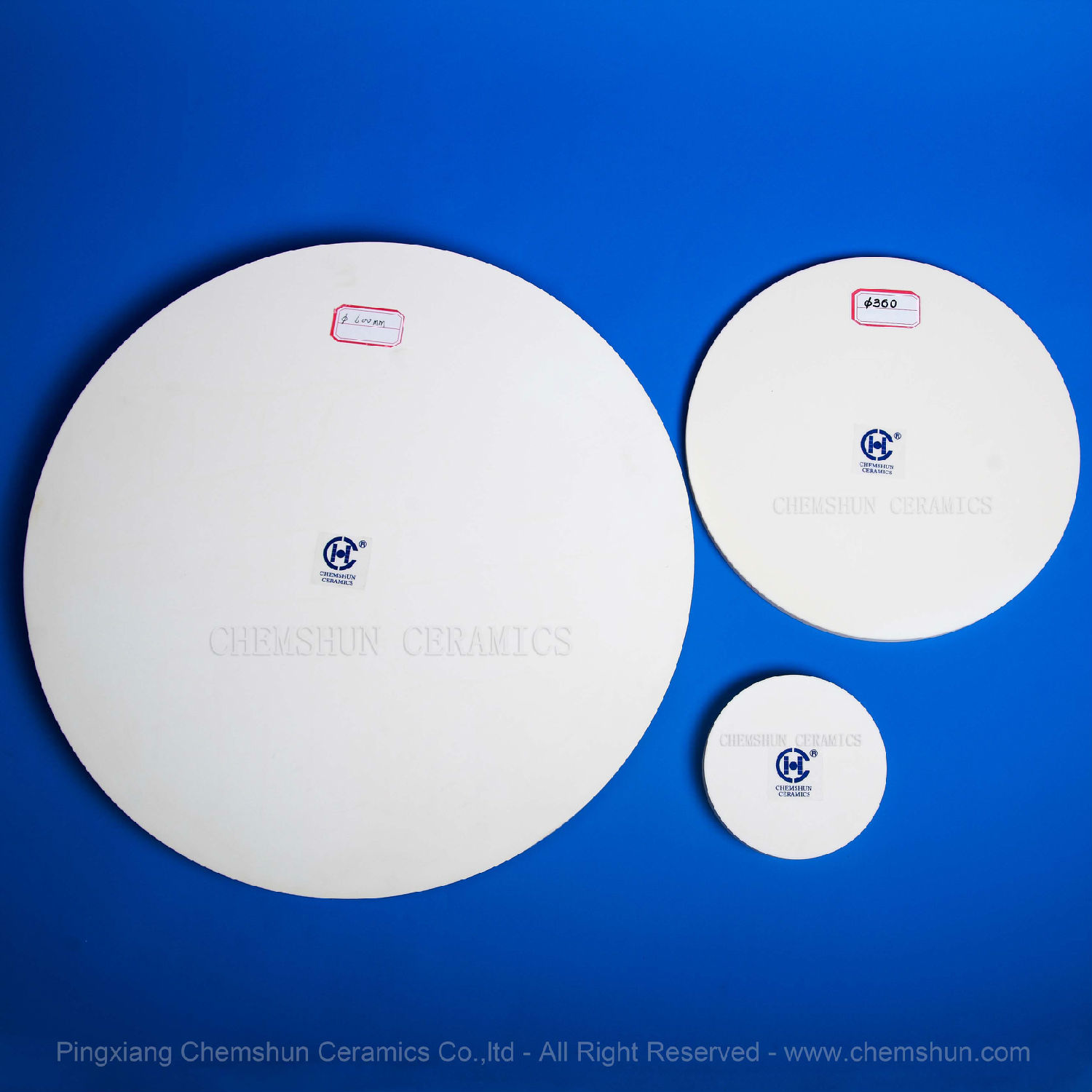 alumina wafer polishing plate 