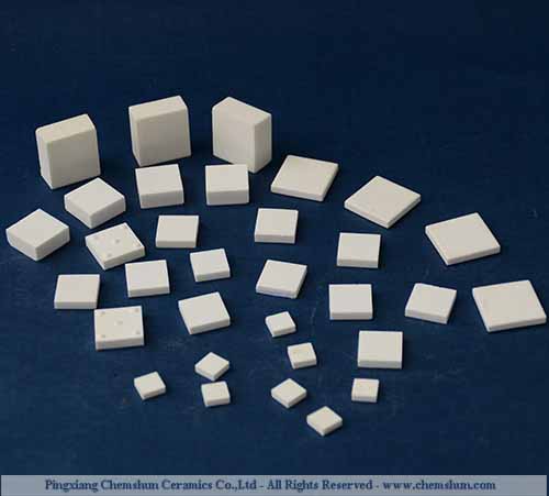  Square alumina ceramic tile