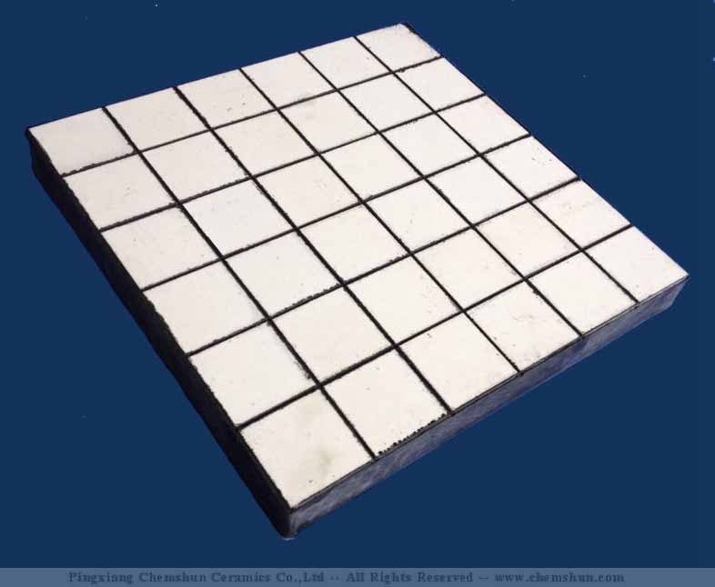Rubber Ceramic Wear Liner
