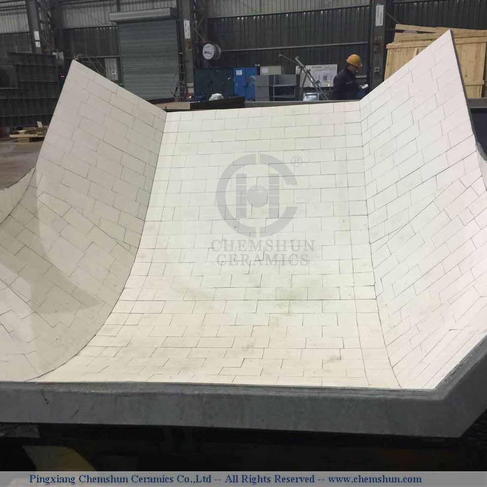 Ceramic Chute Liner
