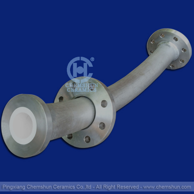 Ceramic Lined Pipe Mainly For Lithium Battery Industry
