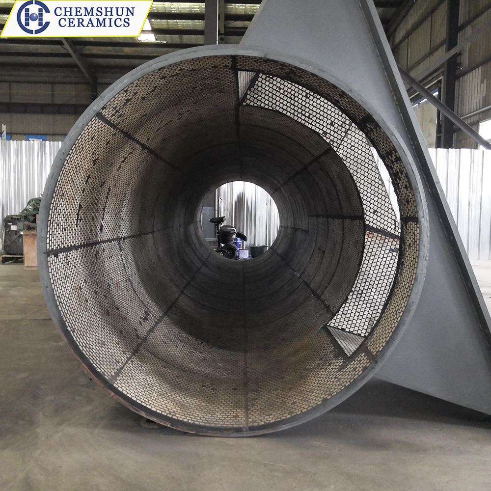 Wear Resistant Ceramic Rubber Pipe Plate